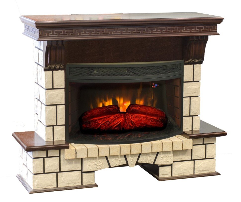 Камин электрический RealFlame Stone New 33 AO с FireSpace 33W S IR 1 фото 1 — Умный климат - Красноярск