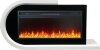 Каминокомплект Royal Flame Basel L - Белый с черным с очагом Vision 42 LED фото 1 — Умный климат - Красноярск