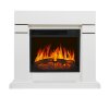 Каминокомплект Royal Flame Lindos - Алебастр (Высота 915 мм) с очагом Vision 23 LED FX фото 1 — Умный климат - Красноярск