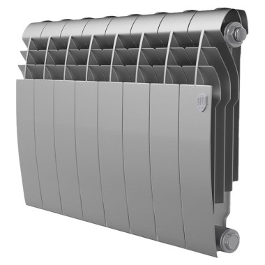 Royal Thermo BiLiner 350 Silver Satin радиатор 8 секций — Умный климат - Красноярск