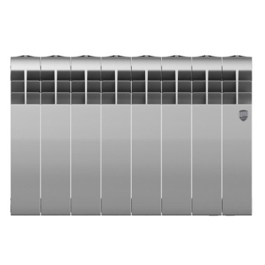 Royal Thermo BiLiner 350 Silver Satin радиатор 8 секций — Умный климат - Красноярск