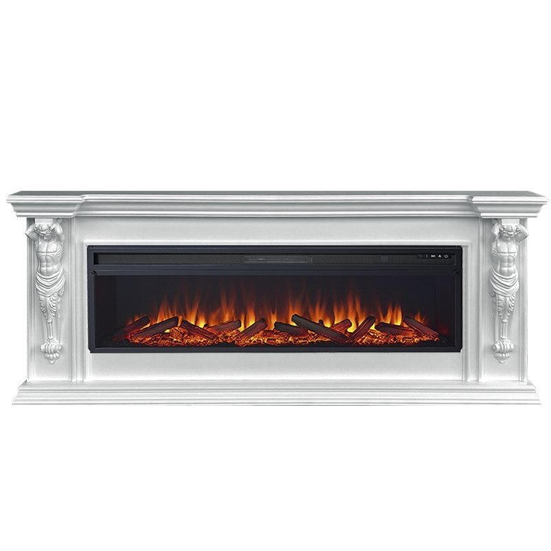 Каминокомплект Royal Flame Sparta 60 - Белый с очагом Vision 60 LOG LED фото 1 — Умный климат - Красноярск