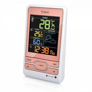 Oregon Scientific BAR206S-r Погодная станция (с термометром, цветной дисплей, ROSE) — Умный климат - Красноярск
