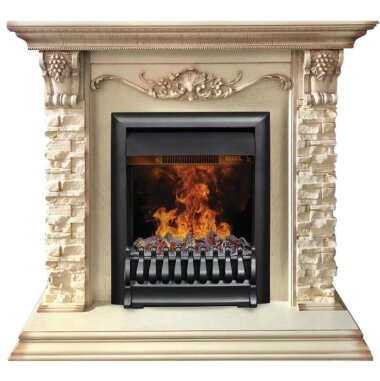 Камин электрический RealFlame Patricia WT c очагом 3D Oregan — Умный климат - Красноярск
