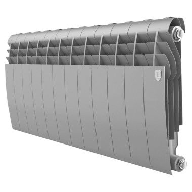 Royal Thermo BiLiner 350 Silver Satin радиатор 12 секций — Умный климат - Красноярск