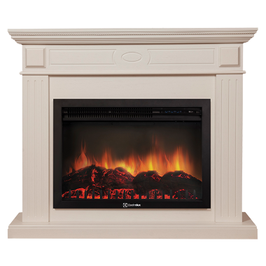 Портал Firelight Bianco 25 беленый дуб — Умный климат - Красноярск