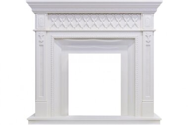 Каминокомплект Dimplex Alexandria - Белый дуб с очагом Danville Antique Brass FB2 — Умный климат - Красноярск