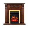 Каминокомплект Royal Flame Venice - Махагон коричневый антик с очагом Majestic FX Brass фото 1 — Умный климат - Красноярск