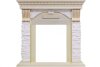 Каминокомплект Dimplex Dublin - Слоновая кость / Сланец крем с очагом Danville Antique Brass FB2 фото 2 — Умный климат - Красноярск