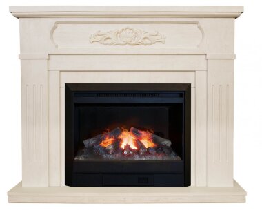 RealFlame Marco 26 WT с очагом 3D Cassette 630 + Black вставка &mdash; Умный климат - Красноярск