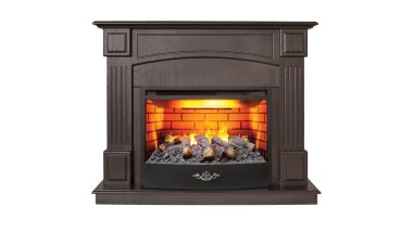 Камин электрический RealFlame Carolina 25,5 DN c очагом FireStar 25,5 3D — Умный климат - Красноярск