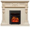 Каминокомплект Royal Flame Corsica - Слоновая кость с патиной с очагом Majestic FX Black фото 1 — Умный климат - Красноярск