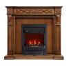 Каминокомплект Royal Flame Neapol - Дуб антик с очагом Aspen Black фото 1 — Умный климат - Красноярск