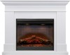 Каминокомплект Dimplex California - Белый (Высота 1005мм) с очагом Symphony 26'' DF2608-INT фото 1 — Умный климат - Красноярск