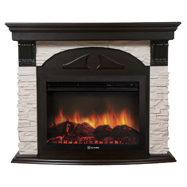 Портал Firelight Torre 30S камень белый, венге — Умный климат - Красноярск