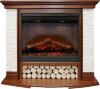 Каминокомплект Dimplex Country - Орех/Сланец белый с очагом Symphony 26'' DF2608-INT фото 1 — Умный климат - Красноярск