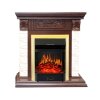 Каминокомплект Royal Flame Luxemburg (каменный) - Сланец/Темный дуб с очагом Majestic FX Brass фото 1 — Умный климат - Красноярск