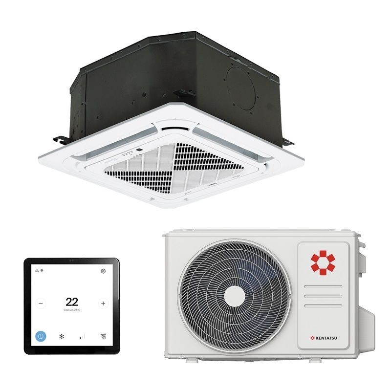 Kentatsu KSZB35HZRN1W/KSUNB35HZRN1/KPU65-D4 кассетный кондиционер фото 1 &mdash; Умный климат - Красноярск
