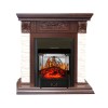 Каминокомплект Royal Flame Luxemburg (каменный) - Сланец/Темный дуб с очагом Majestic FX M Black фото 1 — Умный климат - Красноярск