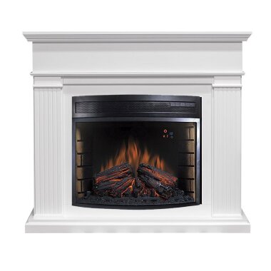 Каминокомплект Royal Flame Adagio - Белый с очагом Dioramic 28 LED FX — Умный климат - Красноярск