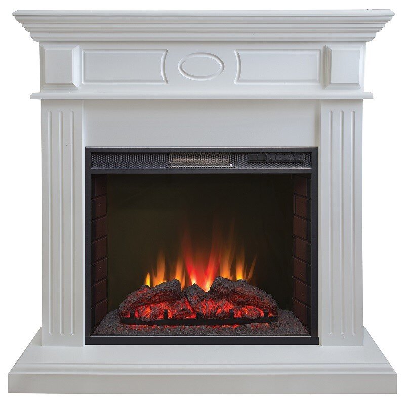 Камин электрический RealFlame Leda 25,5 WT с Sparta 25,5 фото 1 — Умный климат - Красноярск