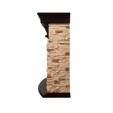 Портал Firelight Torre 30S камень сланец натуральный, венге — Умный климат - Красноярск