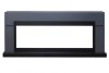 Каминокомплект Royal Flame Lindos Graphite Grey (линейный) с очагом Vision 60 LOG LED фото 2 — Умный климат - Красноярск