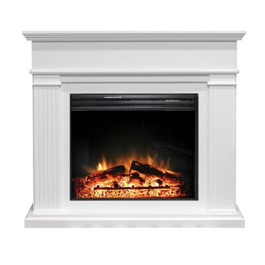 Каминокомплект Royal Flame Adagio - Белый с очагом Jupiter FX New — Умный климат - Красноярск