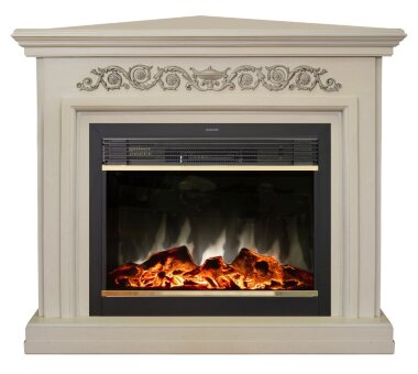 Камин электрический RealFlame Leticia (угловой) 26 WT с MoonBlaze Lux Bl S — Умный климат - Красноярск