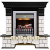 Портал Dimplex Pierre Luxe под классический очаг камень белый/венге фото 1 — Умный климат - Красноярск
