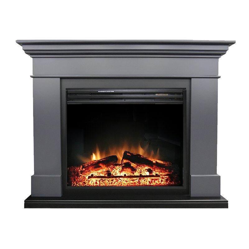 Каминокомплект Royal Flame California Graphite Gray - Серый графит с очагом Jupiter FX New фото 1 — Умный климат - Красноярск