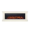 Каминокомплект Royal Flame Geneva 60 - Слоновая кость с очагом Vision 60 LOG LED фото 1 — Умный климат - Красноярск