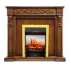Каминокомплект Royal Flame Neapol - Дуб антик с очагом Fobos FX M Brass фото 1 — Умный климат - Красноярск