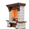 Портал Dimplex Pierre Luxe Cassette 400 шампань/темный дуб фото 3 — Умный климат - Красноярск