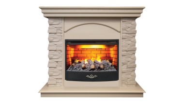 Камин электрический RealFlame Elford 25,5 WT c очагом FireStar 25,5 3D — Умный климат - Красноярск
