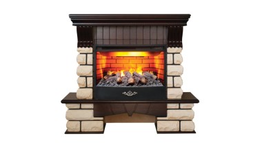 Камин электрический RealFlame Kavkaz 25,5 AO  c очагом FireStar 25,5 3D — Умный климат - Красноярск