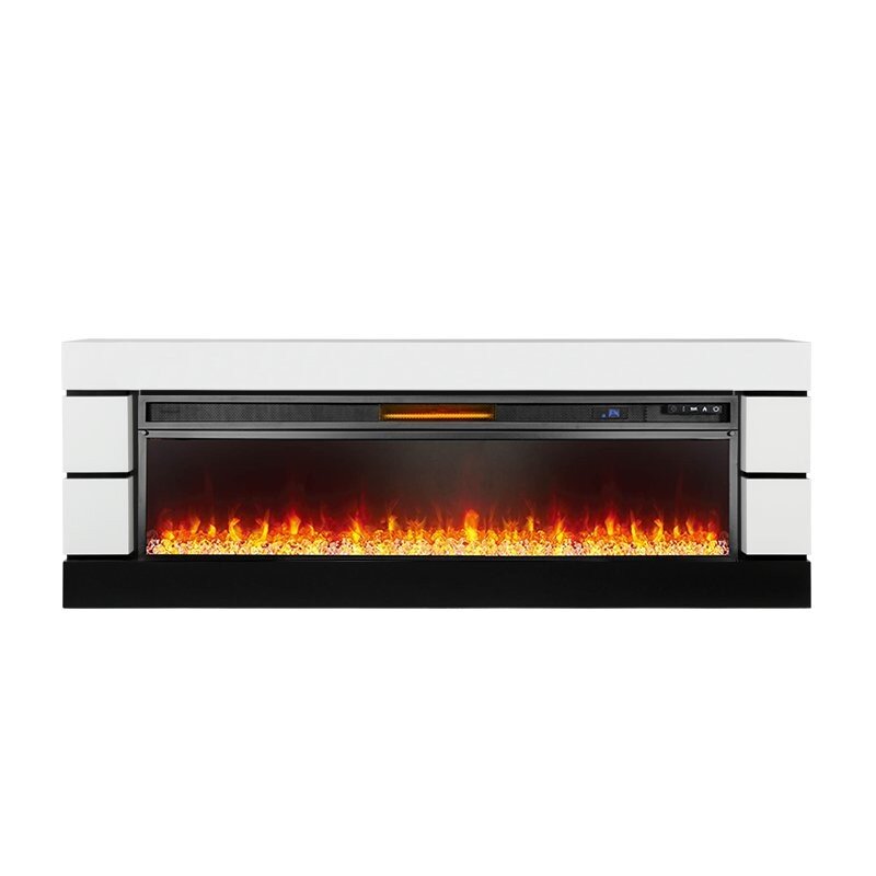 Каминокомплект Royal Flame Modern - Белый с черным с очагом Vision 60 LED фото 1 — Умный климат - Красноярск