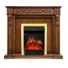 Каминокомплект Royal Flame Neapol - Дуб антик с очагом Majestic FX Brass фото 1 — Умный климат - Красноярск