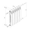 Royal Thermo Revolution Bimetall 500 Радиатор биметалл – 12 секц. фото 4 — Умный климат - Красноярск