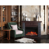 Портал Firelight Porto 25 сланец чёрный, венге фото 7 — Умный климат - Красноярск