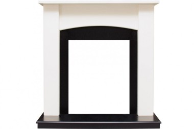 Каминокомплект Dimplex Baltimore - Слоновая кость, черный с очагом Brookline Black — Умный климат - Красноярск