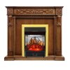 Каминокомплект Royal Flame Neapol - Дуб антик с очагом Majestic FX M Brass фото 1 — Умный климат - Красноярск