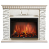Портал Firelight Porto 25 сланец белый / белёный дуб фото 1 — Умный климат - Красноярск