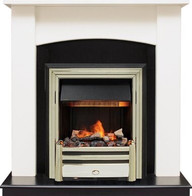 Каминокомплект Dimplex Baltimore - Слоновая кость, черный с очагом Cavendish — Умный климат - Красноярск