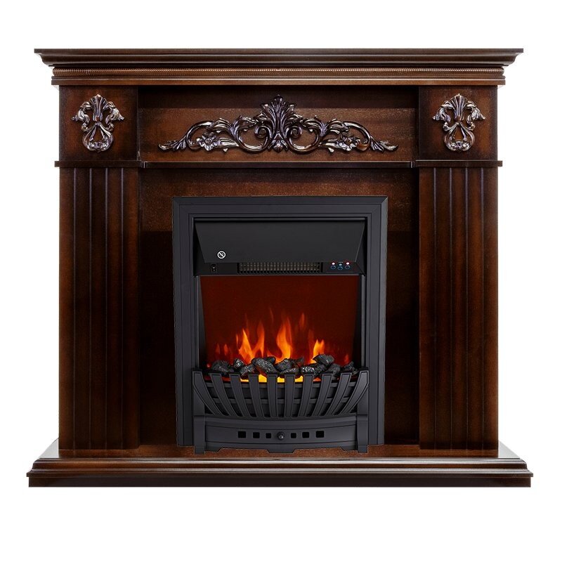 Каминокомплект Royal Flame Provence - Коньяк с очагом Aspen Black фото 1 — Умный климат - Красноярск