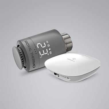 ROYAL THERMO Smart Heat термостат радиаторный электронный серебристый — Умный климат - Красноярск