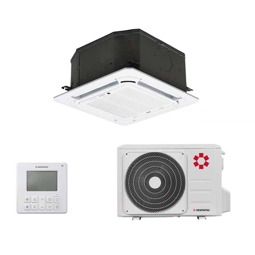 Kentatsu KSZTA35HFAN1R/KSUTA35HFAN1L/KPU65-D кассетный кондиционер фото 1 — Умный климат - Красноярск