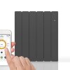 Noirot Bellagio Smart ECOcontrol 1000 горизонтальный антрацитовый конвектор фото 2 — Умный климат - Красноярск