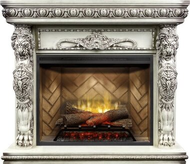 Каминокомплект Dimplex Windsor - Слоновая кость с патиной с очагом Revillusion RBF30 &mdash; Умный климат - Красноярск