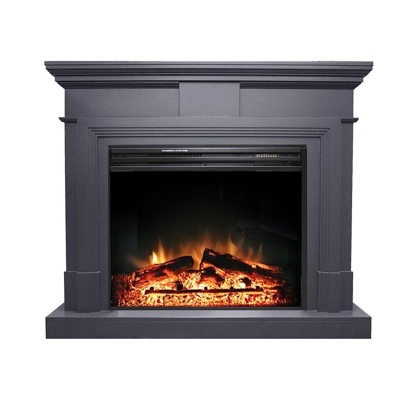 Каминокомплект Royal Flame Coventry Graphite Grey - Серый графит с очагом Jupiter FX New фото 1 — Умный климат - Красноярск